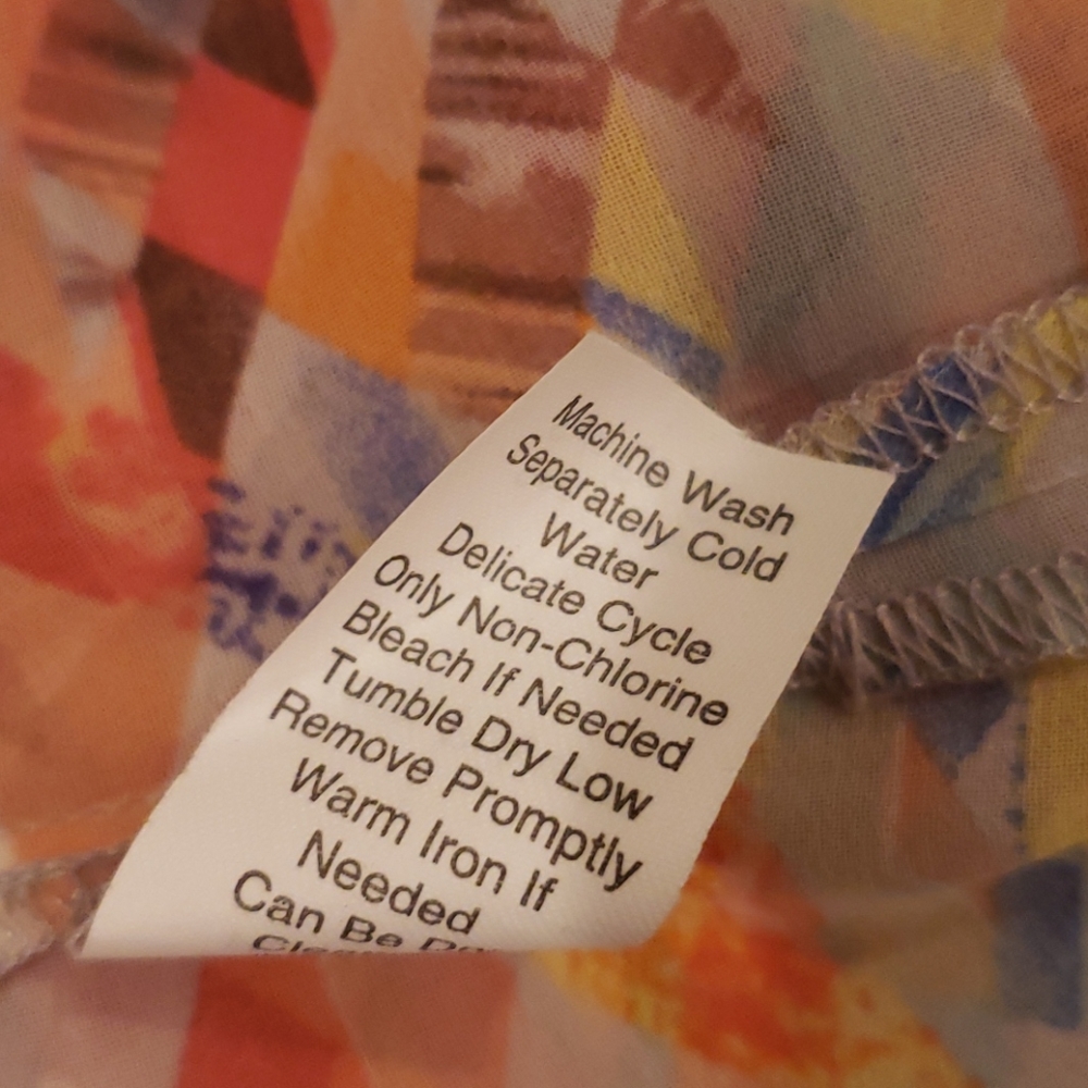 CABI #760 Geo Print Sleeveless Avery Tunic Top sz L - Picture 10 of 12